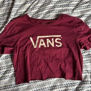 Vans Maroon Shirt